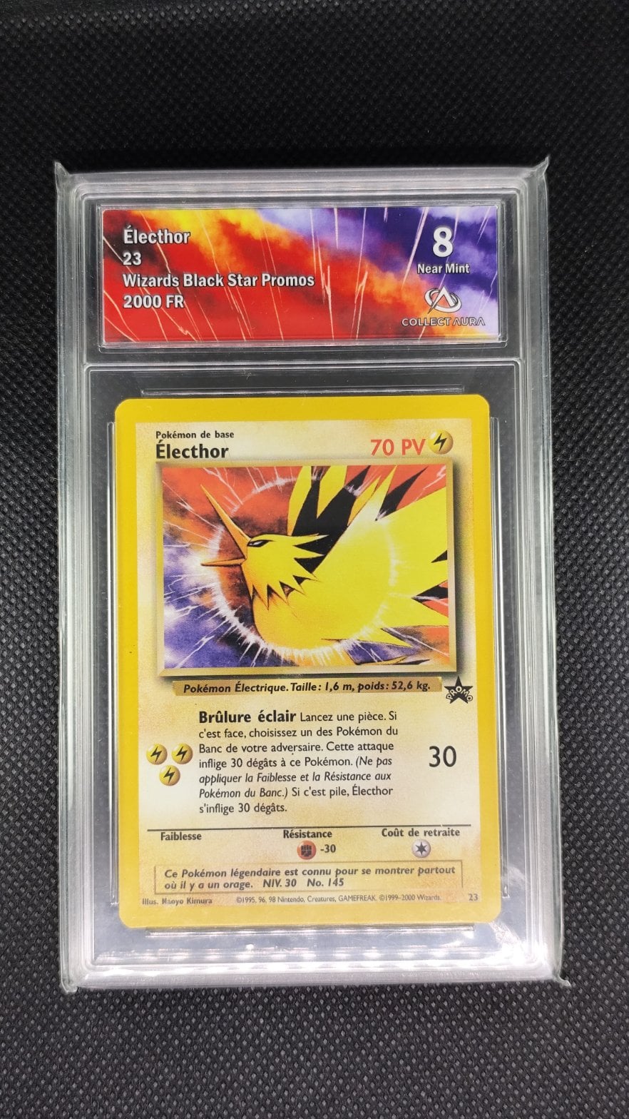 Carte Pokémon FR Électhor Zapdos COLLECTAURA 8 23 Wizards Black Star Promos