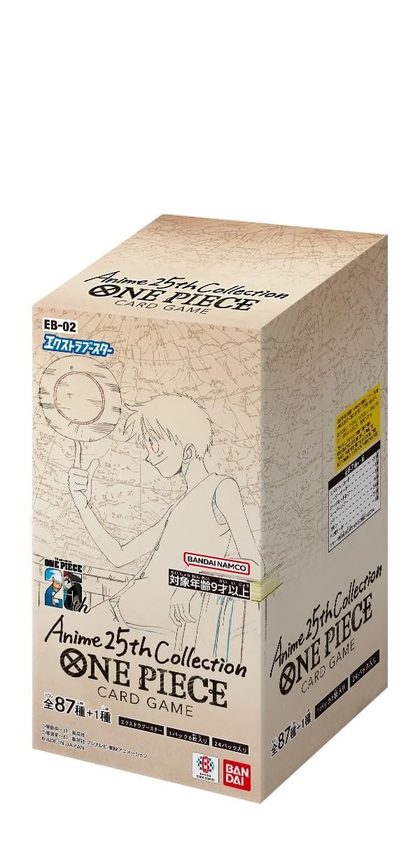 Display One Piece JAP VIDE 25th Collection (EB-02) 24 boosters Scellé